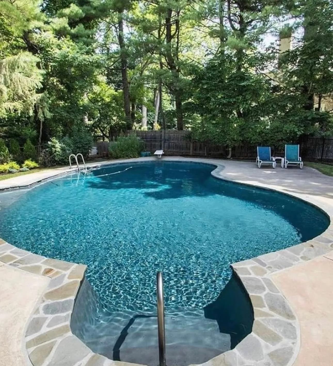 Flynn Pools and Patios completed project on the South Shore of Massachusetts
