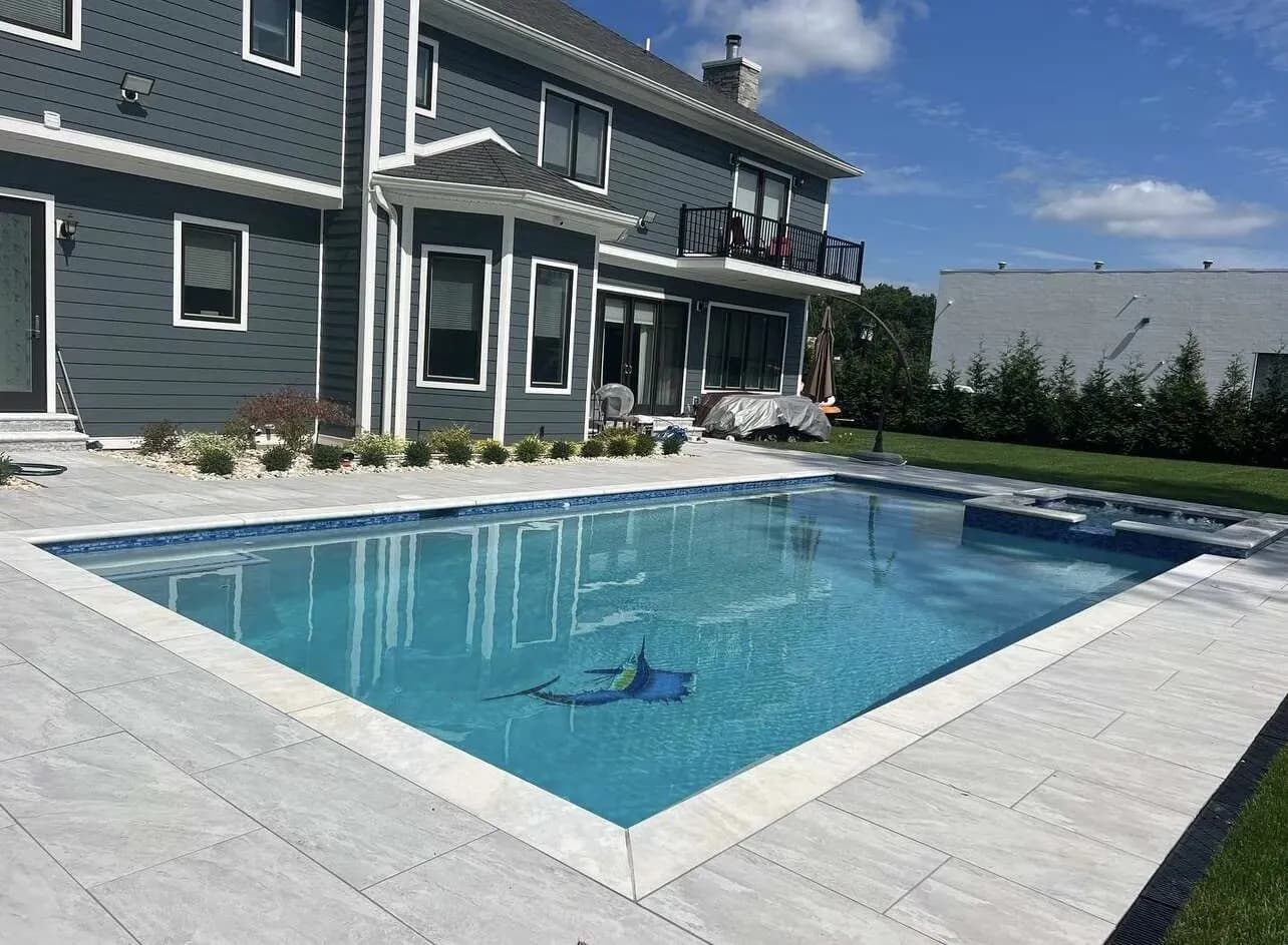 Flynn Pools and Patios completed project on the South Shore of Massachusetts