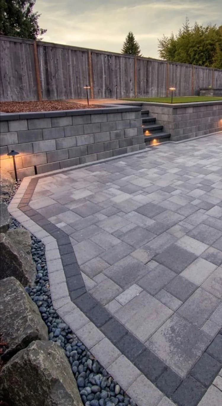 Hardscaping project by Flynn Pools & Patios