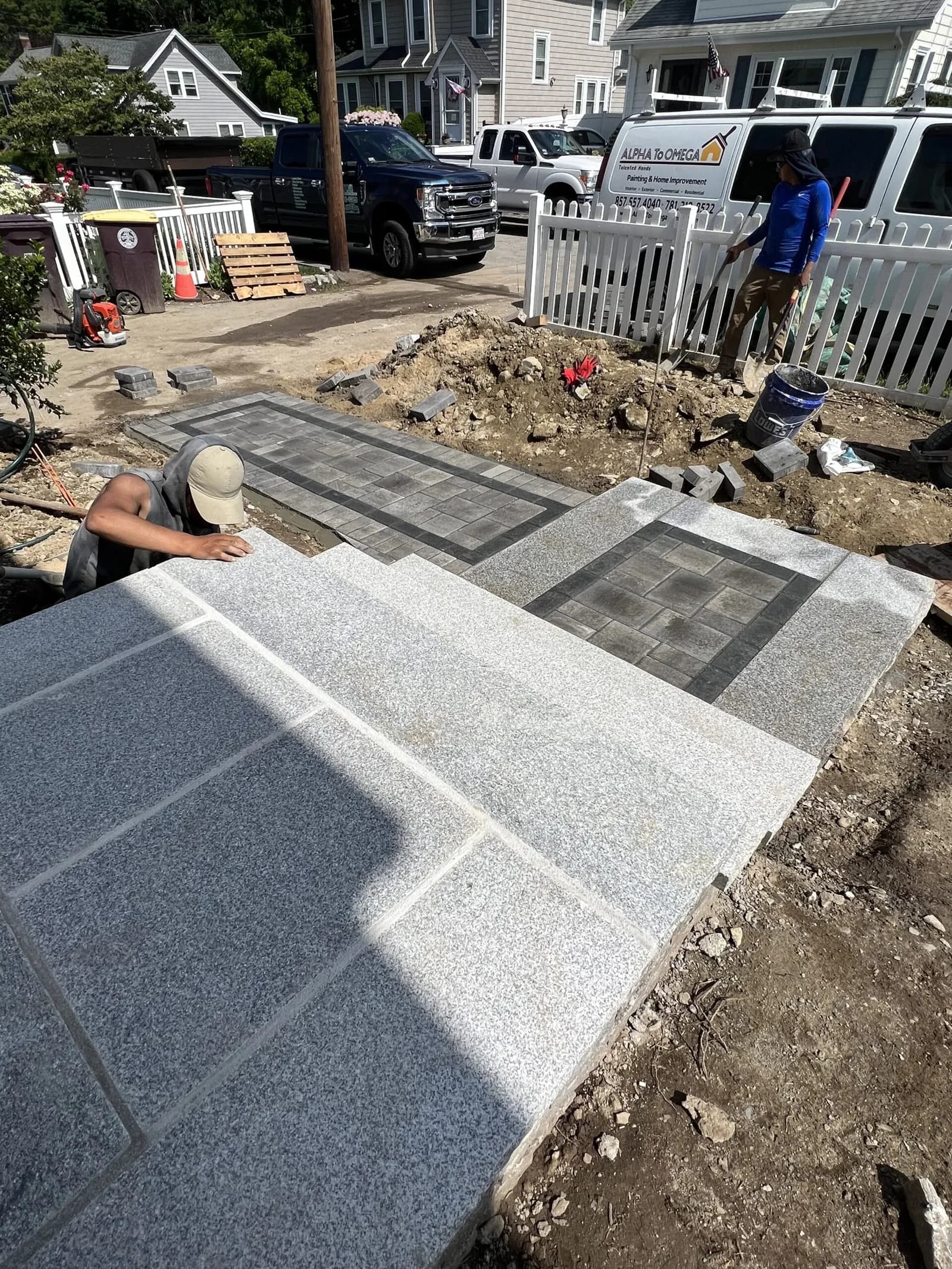 Concrete Services project by Flynn Pools & Patios