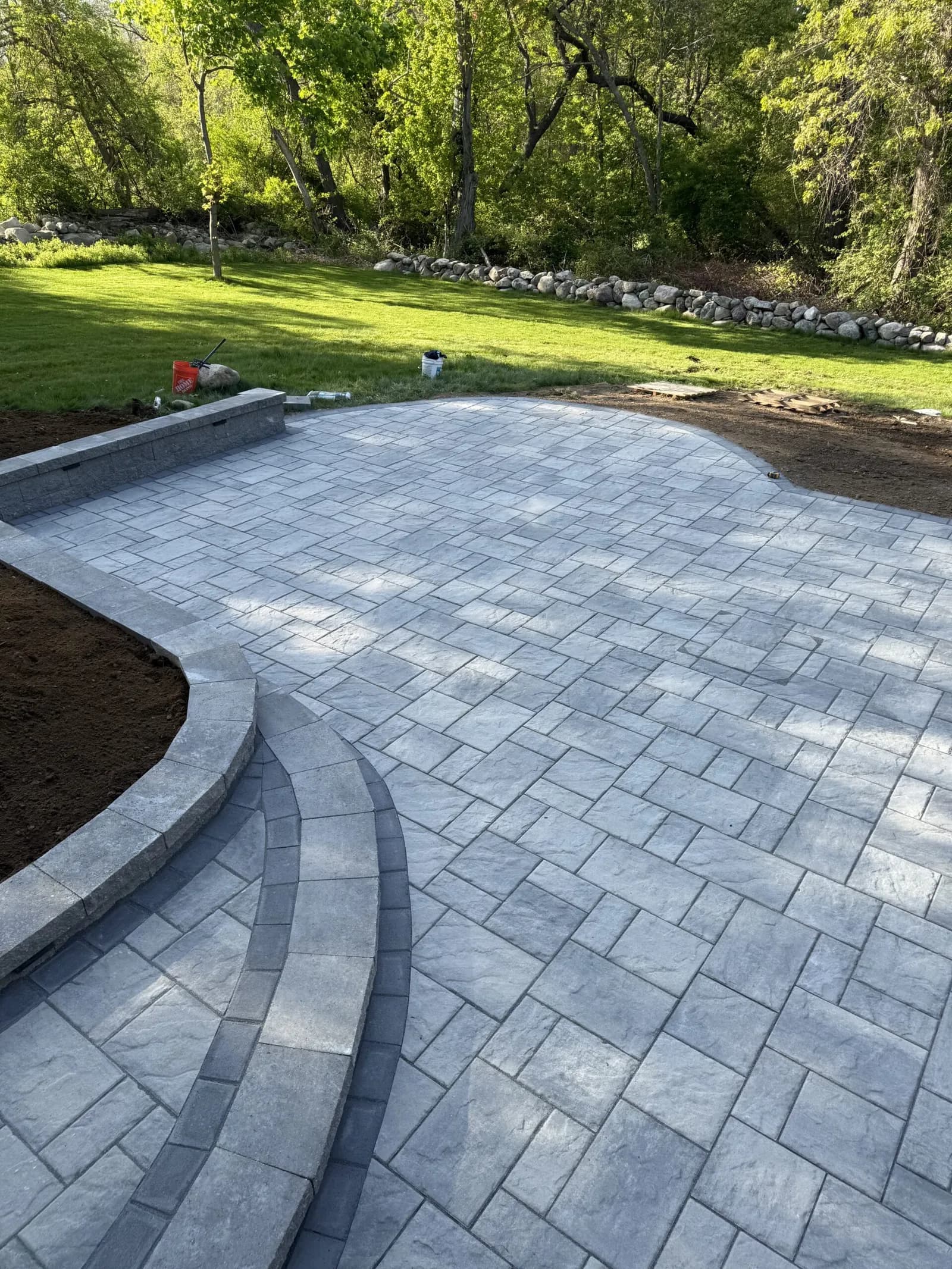 Flynn Pools and Patios completed project on the South Shore of Massachusetts