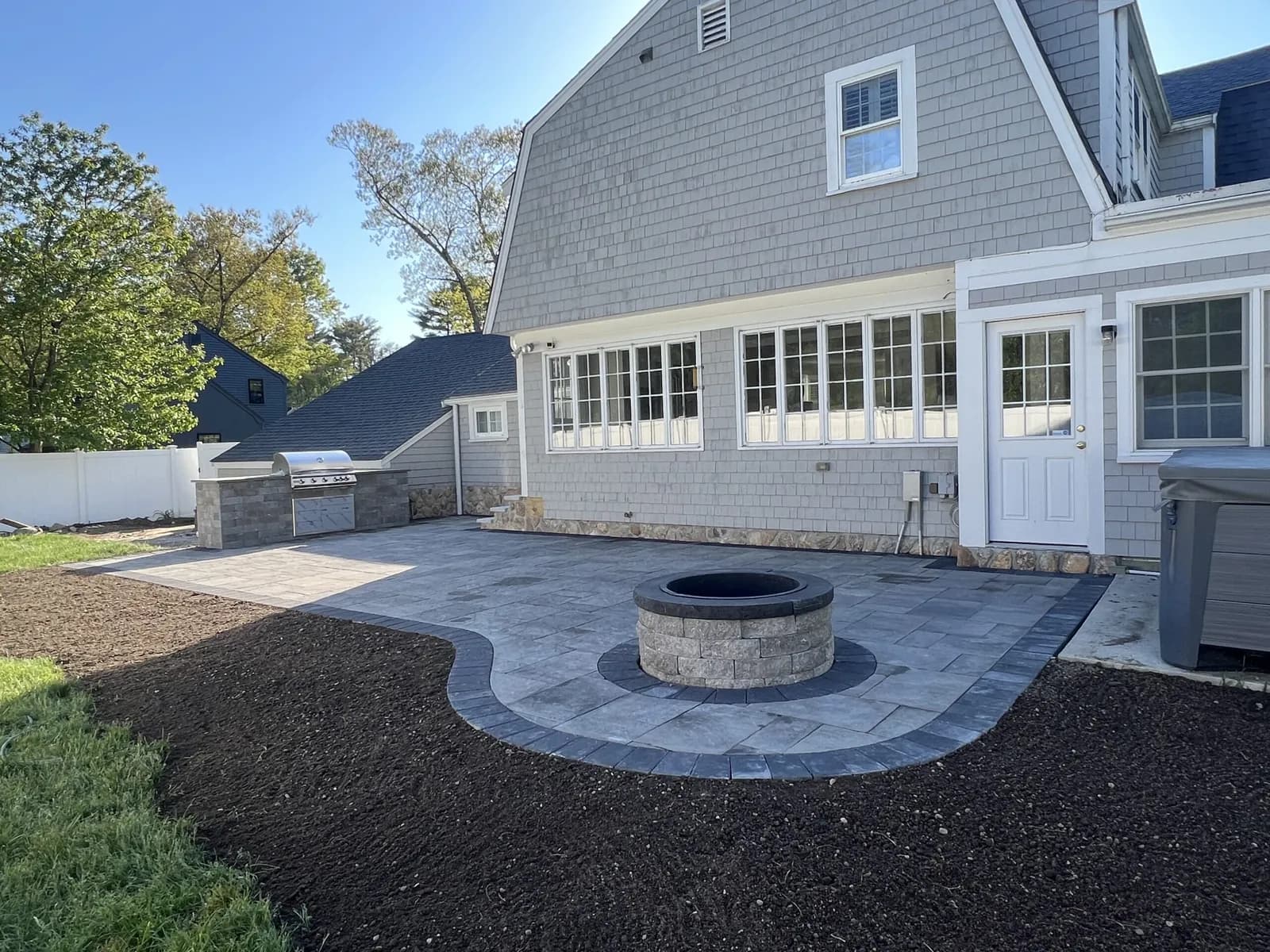 Hardscaping project by Flynn Pools & Patios